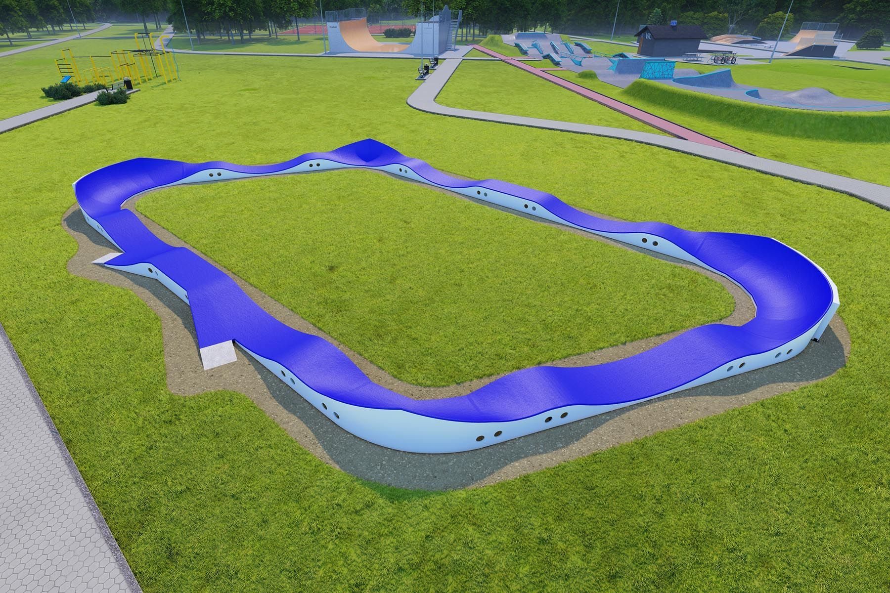 Pumptrack Casino Square PC2BEPE – foto 4