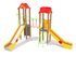 Set cu două turnuri cu podeț pentru loc de joacă - BGL-00812 miniatura 1