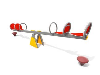 Balansoar dublu pentru loc de joacă - BGL-4065 imagine principala