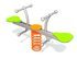Balansoar pe arc pentru loc de joacă - BGL-5030 miniatura 1